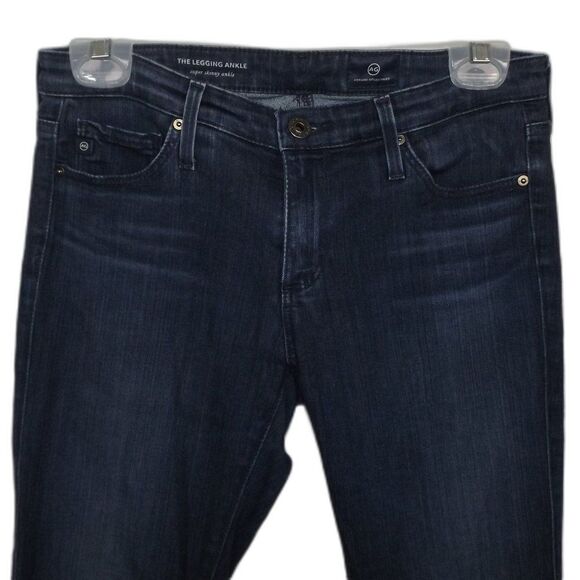 AG ADRIANO GOLDSHMEID Jeans, 26R, Legging Ankle, Skinny, CoalGrey Wash, low rise - Picture 2 of 12